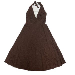 J. Crew halter dress